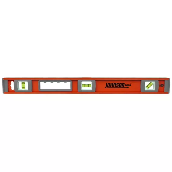 Johnson 24 in. Heavy Duty Magnetic Aluminum Level