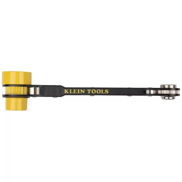 Klein Tools 5-in-1 Heavy Duty Racheting Lineman's Wrench