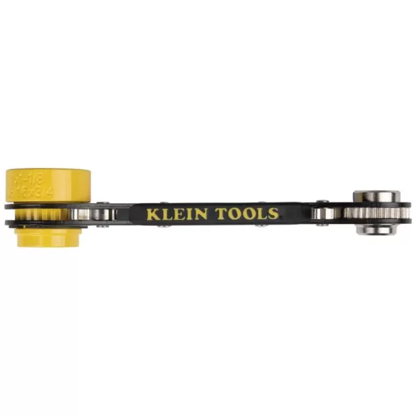 Klein Tools 5-in-1 Ratcheting Lineman's Wrench