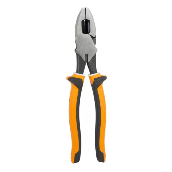 Klein Tools 8 in. Electrician's Insulated High Leverage Side Cutting Pliers