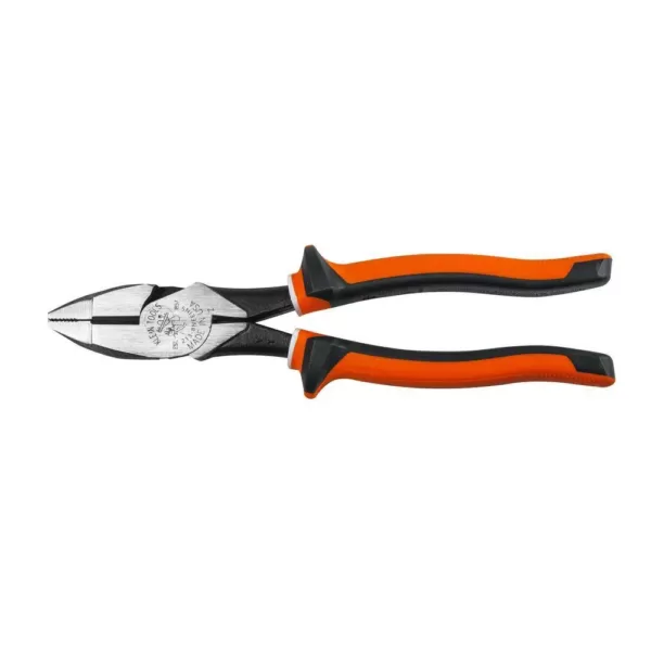 Klein Tools 8 in. Electrician's Insulated High Leverage Side Cutting Pliers