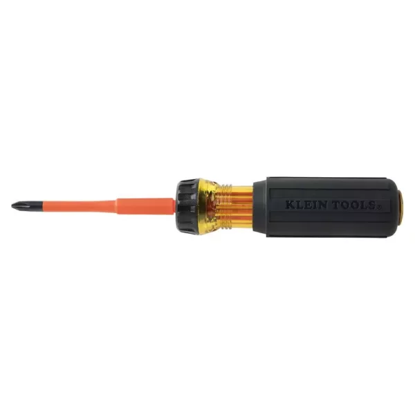 Klein Tools 1/4 in. Flip-Blade Insulated Screwdriver