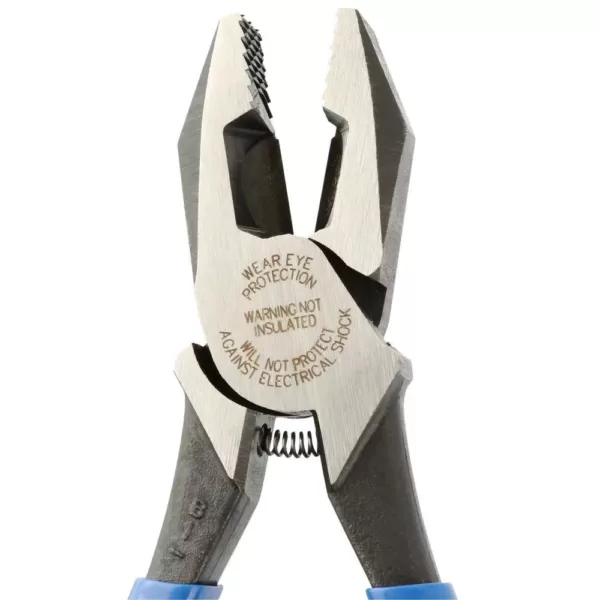 Klein Tools 9 in. High Leverage Ironworker's Pliers for Heavy Duty Cutting