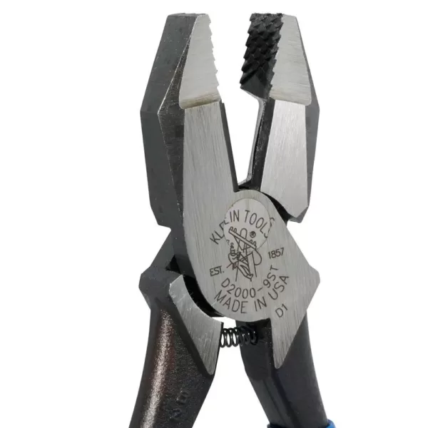 Klein Tools 9 in. High Leverage Ironworker's Pliers for Heavy Duty Cutting