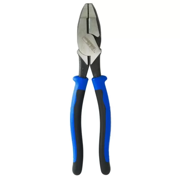 Klein Tools 9 in. Journeyman Heavy Duty Side Cutting Pliers for Fish Tape Pulling