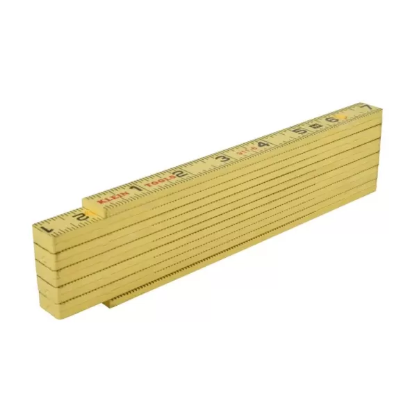 Klein Tools 6 ft. Fiberglass Folding Ruler