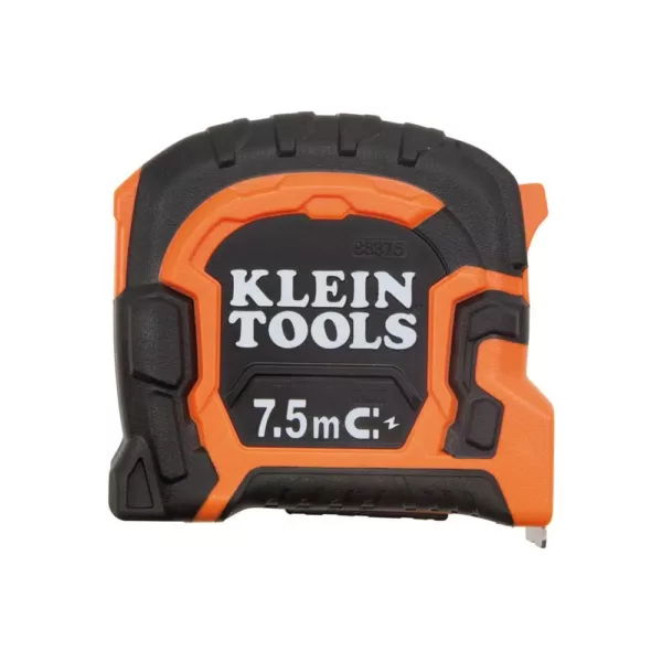 Klein Tools 7.5m Double Hook Magnetic Tape Measure