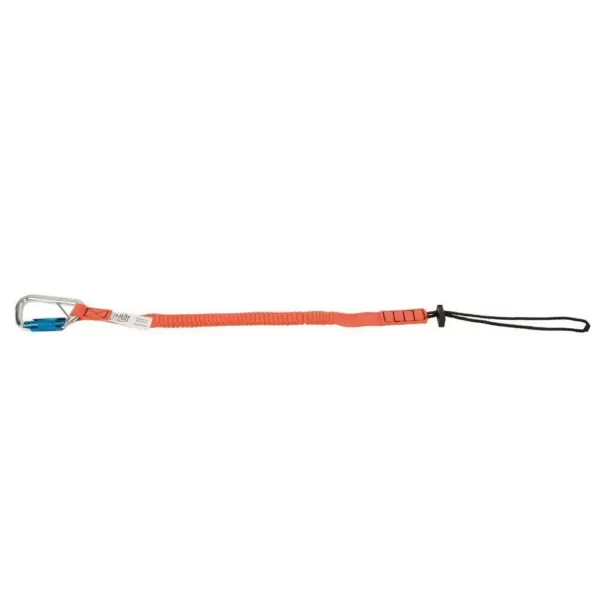 Klein Tools Tool Tether (15 lbs.) with Triple-Locking Carabiner