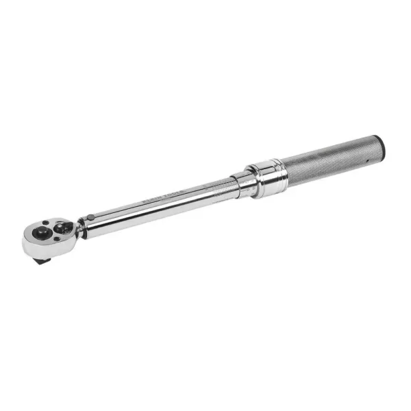 Klein Tools 3/8 in. Torque Wrench with Square-Drive Ratchet Head