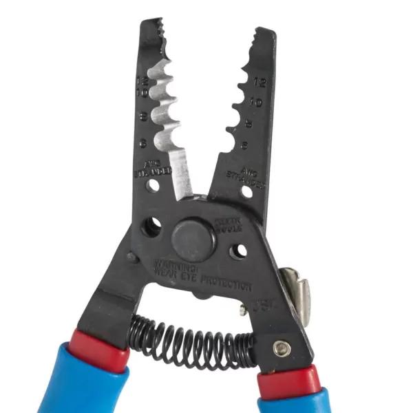 Klein Tools 7-1/8 in. Klein-Kurve Wire Stripper and Cutter for 6-12 AWG Stranded Wire