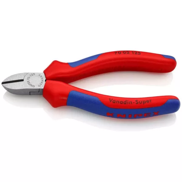 KNIPEX 5 in. Diagonal Cutters-Comfort Grip