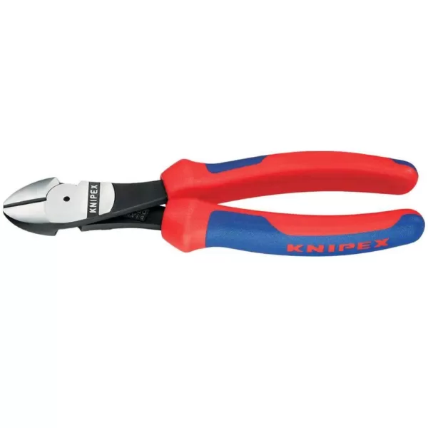 KNIPEX 5-1/2 in. High Leverage Diagonal Cutters with Comfort Grip