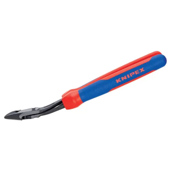 KNIPEX 10 in. H Leverage Diagonal Cutters with Dual Comfort Grips and Tether Attachment