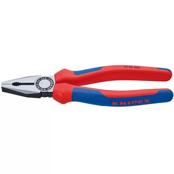 KNIPEX 8 in. Combination Pliers with Comfort Grip