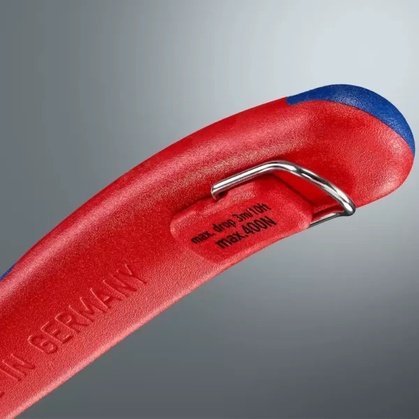 KNIPEX 7-1/4 in. Pliers Wrench with Dual-Component Comfort Grips and Tether Attachment