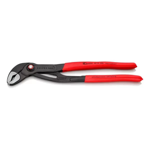 KNIPEX 12 in. Cobra Pliers with Quick Set Functionality