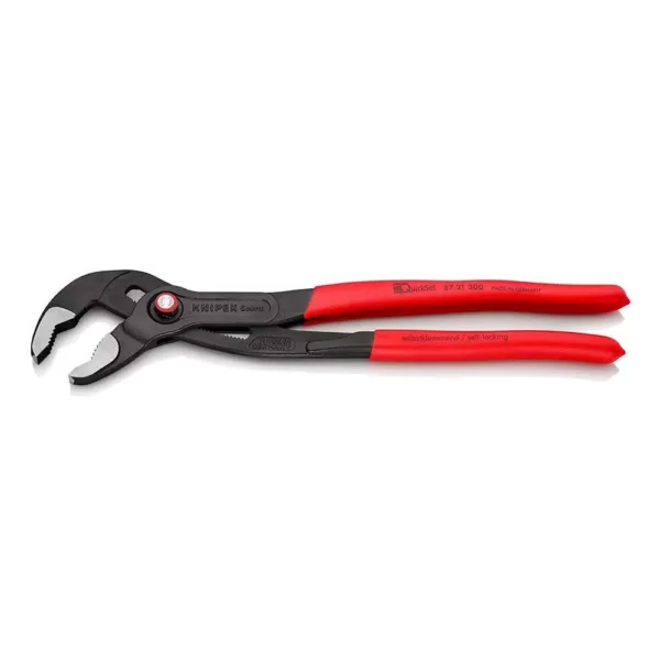 KNIPEX 12 in. Cobra Pliers with Quick Set Functionality