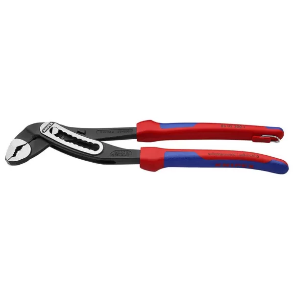 KNIPEX 12 in. Alligator Pliers with Dual-Component Comfort Grips and Tether Attachment