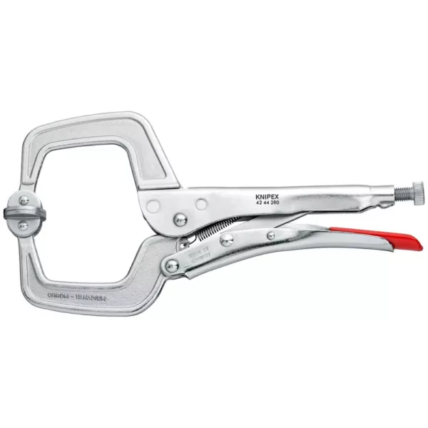 KNIPEX 11 in. Locking Pliers with Welding Grips