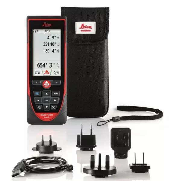 Leica DISTO D810 Touch 650 ft. Laser Distance Measurer