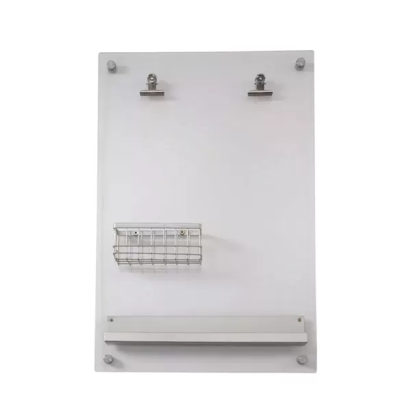 LITTON LANE Silver Acrylic Memo Board