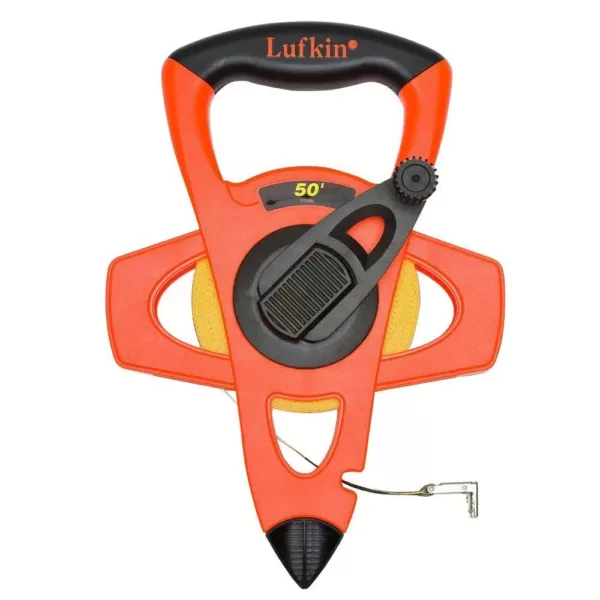 Lufkin Engineers Hi-Viz Orange Fiberglass Tape Measure