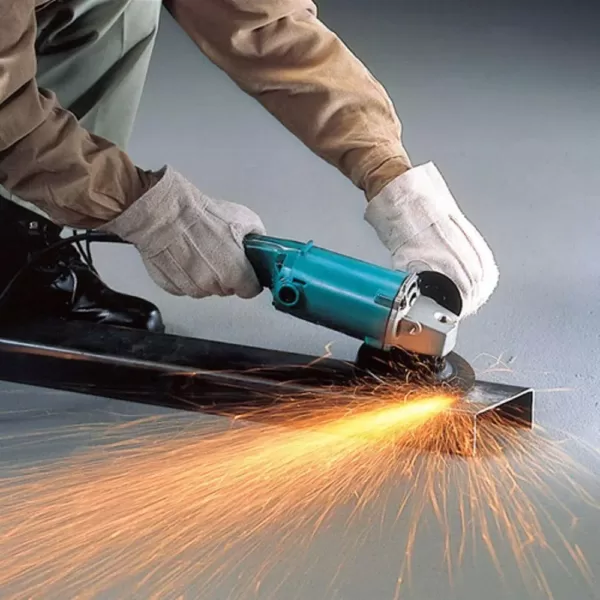 Makita 9 Amp 5 in. Corded High-Power Angle Grinder with AC/DC Switch