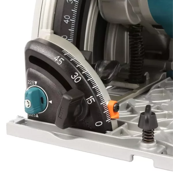 Makita 12 Amp 6-1/2 in. Plunge Circular Saw with Guide Rail Connector Kit