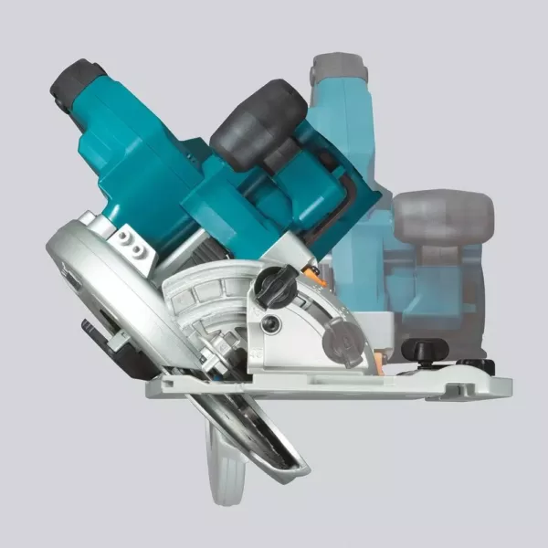 Makita 18-Volt X2 LXT Lithium-Ion (36-Volt) 7-1/4 in. Brushless Cordless Circular Saw Guide Rail Compatible Base (Tool-Only)