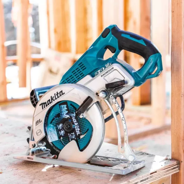 Makita 18-Volt X2 LXT 5.0Ah Lithium-Ion (36-Volt) Brushless Cordless Rear Handle 7-1/4 in. Circular Saw Kit