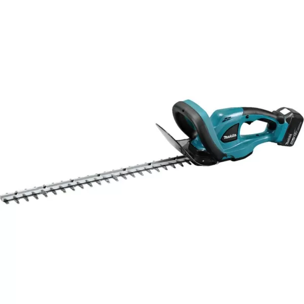 Makita 22 in. 18-Volt LXT Lithium-Ion Cordless Hedge Trimmer Kit with (1) Battery 4.0Ah and Charger