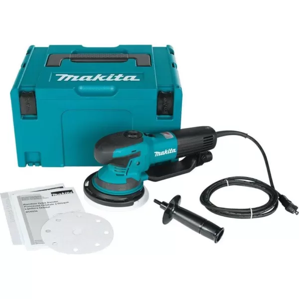 Makita 6.6 Amp 6 in. Random Orbital Sander with Variable Speed