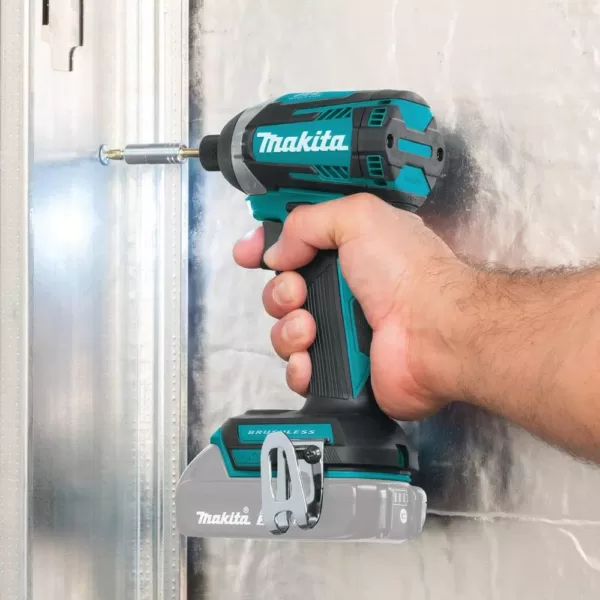 Makita 18-Volt LXT Lithium-Ion Brushless 1/4 in. Cordless Quick-Shift Mode 3-Speed Impact Driver (Tool Only)