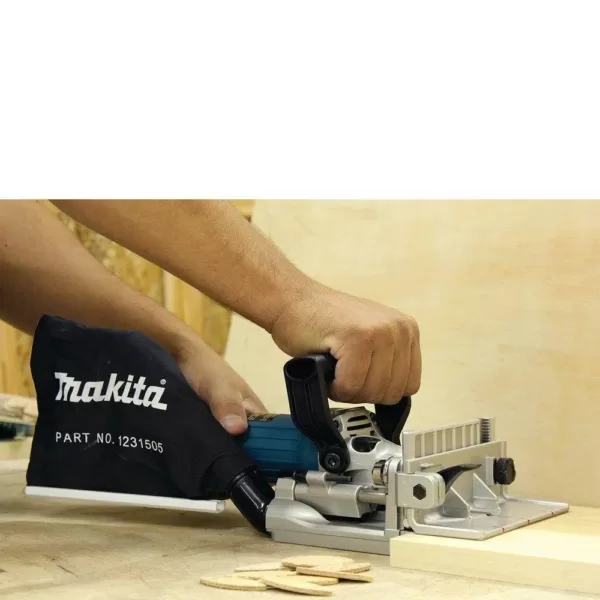 Makita 6  Amp Corded Plate Joiner with Dust Bag and Tool Case