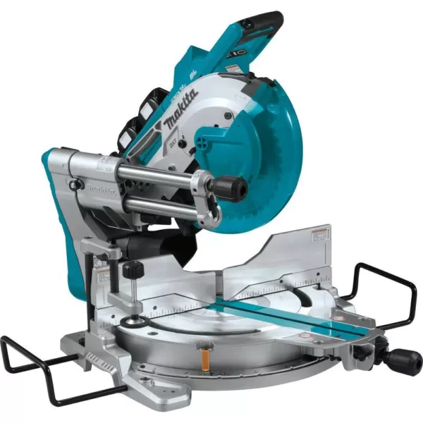 Makita 18-Volt X2 LXT Lithium-Ion 36-Volt Brushless Cordless 10 in. Dual-Bevel Sliding Compound Miter Saw Kit Laser 5.0 Ah