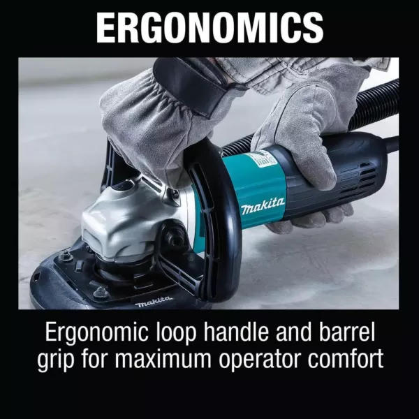 Makita 5 in. SJS II Compact Concrete Planer with Dust Extraction Shroud