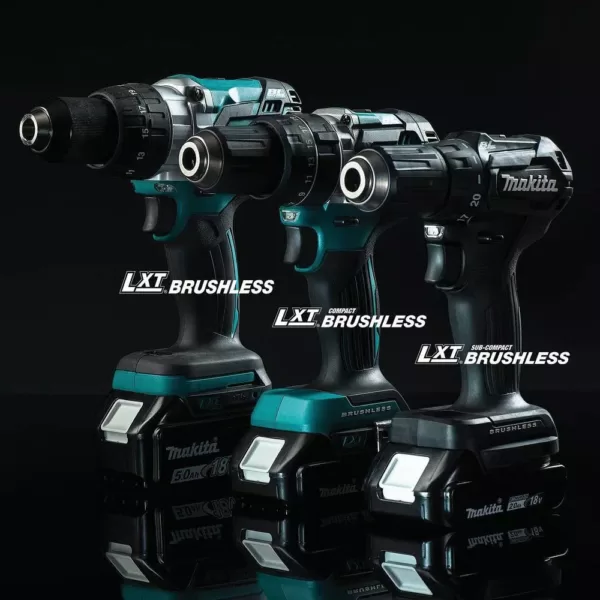 Makita 18-Volt LXT Sub-Compact Brushless 1/2 in. Driver-Drill Kit with bonus 18-Volt LXT Cordless L.E.D. Flashlight