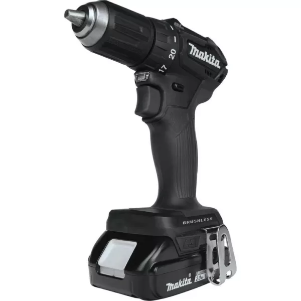 Makita 18-Volt LXT Sub-Compact Brushless 1/2 in. Driver-Drill Kit with bonus 18-Volt LXT Cordless L.E.D. Flashlight