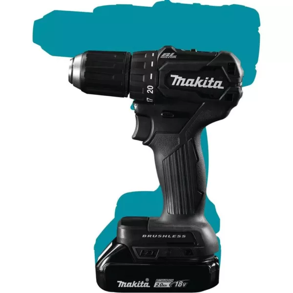 Makita 18-Volt LXT Lithium-Ion Sub-Compact Brushless Cordless 1/2 in. Driver Drill (Tool Only)