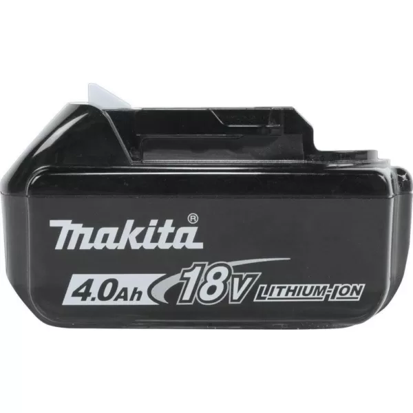 Makita 18-Volt LXT Lithium-Ion 4.0 Ah Battery and Rapid Optimum Charger Starter Pack