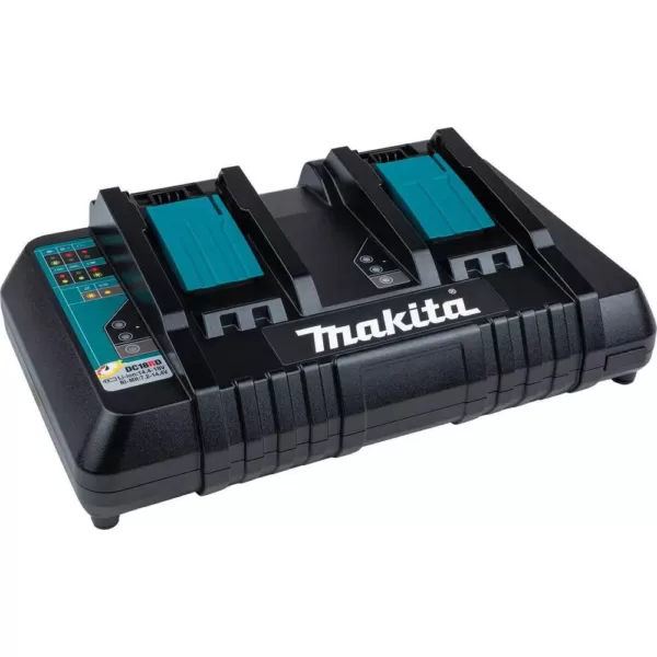 Makita 18-Volt 5.0Ah LXT Lithium-Ion Battery and Dual Port Charger Starter Pack