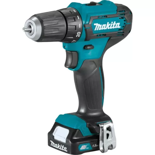 Makita 1.5 Ah 12-Volt MAX CXT Lithium-Ion Cordless Drill Driver and Impact Driver Combo Kit  (2-Piece)