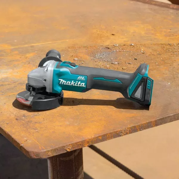 Makita 18-Volt LXT Brushless Cut-Off/Angle Grinder, 1 in. SDS-Plus Rotary Hammer and 2 Gal. Vacuum bonus 18V LXT Starter Pack