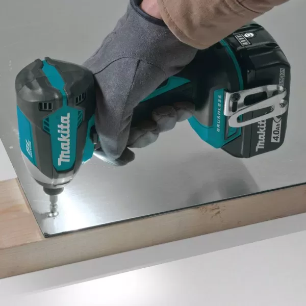 Makita 18-Volt LXT Lithium-Ion Brushless Cordless Hammer Drill and Impact Driver Combo Kit (2-Tool) w/ (2) 4Ah Batteries, Bag