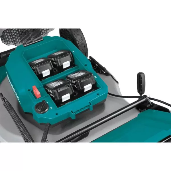 Makita 21 in. 18-Volt X2 (36-Volt) LXT Lithium-Ion Cordless Walk Behind Push Lawn Mower Kit with 4 Batteries (5.0 Ah)