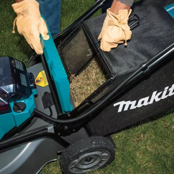 Makita 21 in. 18-Volt X2 (36-Volt) LXT Lithium-Ion Cordless Walk Behind Push Lawn Mower, Tool-Only