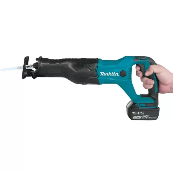 Makita 18-Volt 5.0Ah LXT Lithium-Ion Cordless Reciprocating Saw Kit