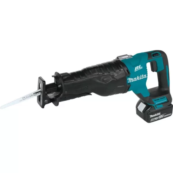 Makita 18-Volt 5.0Ah LXT Lithium-Ion Brushless Cordless Recipro Saw Kit