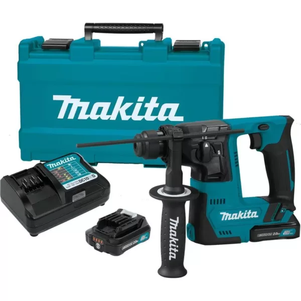 Makita 12-Volt CXT Lithium-Ion Cordless 9/16 in. Rotary Hammer Kit (2.0Ah)