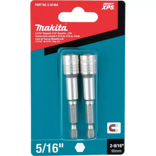 Makita IMPACT XPS 2-9/16 in. Magnetic 5/16 in. Nutsetter (2-Pack)